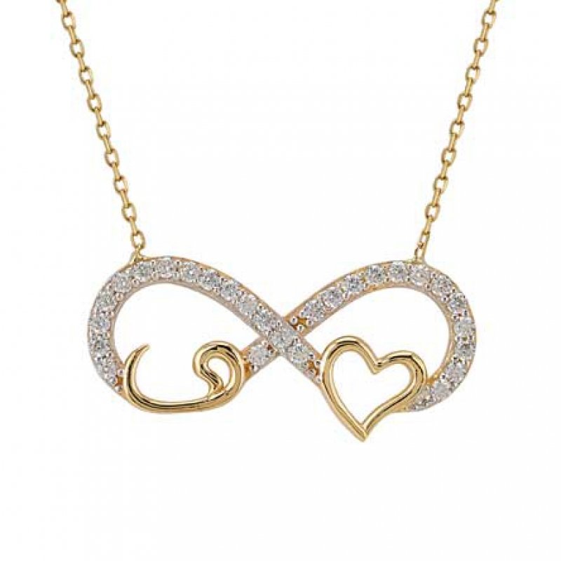 Vav ve Kalpli Sonsuzluk Kolyesi