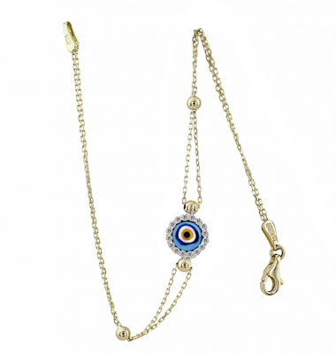 Kuş gözü Motifli Bileklik