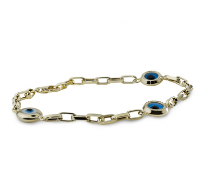 Sedefli Nazar Boncuğu Bileklik