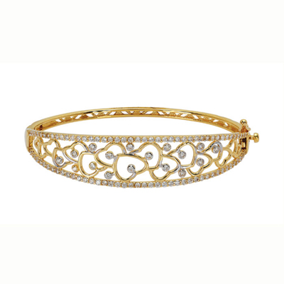 Kalp Motifli Çocuk Bileziği