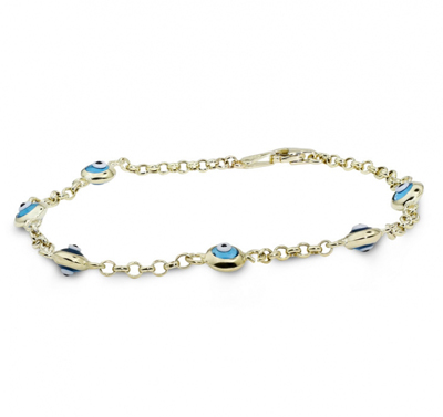 6 Boncuklu Altın Künye