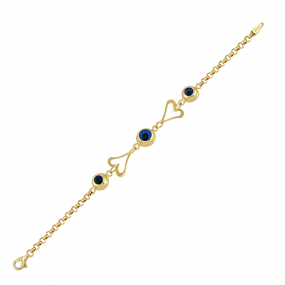 Kalpli Çocuk Altın Künyesi