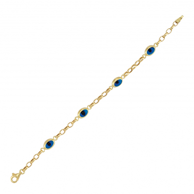 ÇocukGöz Boncuk Altın Bilekliği