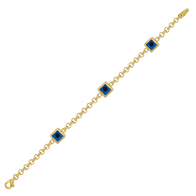 Kare Çocuk Bilekliği