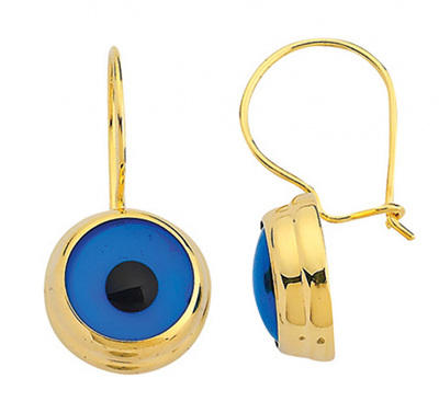 Sarkan Göz Boncuk Küpe