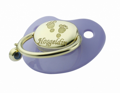 Ayaklar Desenli - Mor