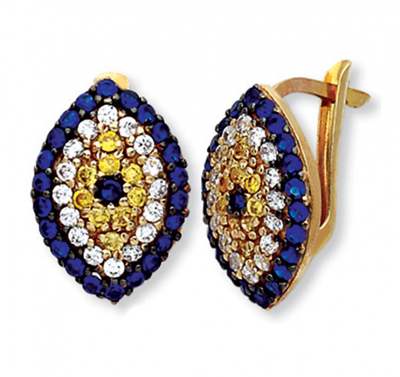 Markiz Sinyora Altın Küpe