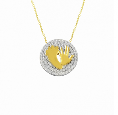 Ayak Ve El Altın Kolye