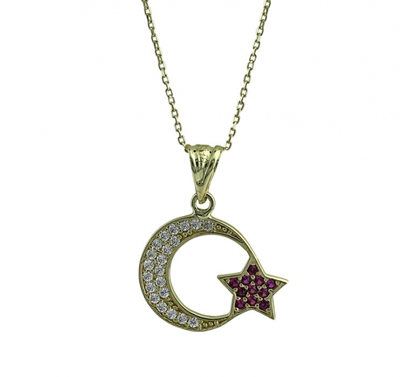 Ayyıldız Altın Kolye