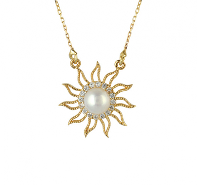 Güneş Altın Kolye