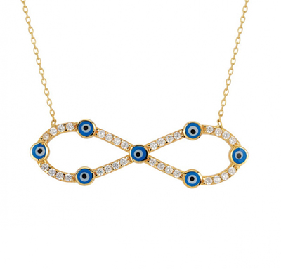 Nazarlıklı Sonsuzluk Kolye