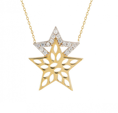 Yıldız Altın Kolye