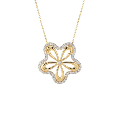 Papatya Altın Kolye