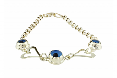 Tek Taraflı Oynak Goz Motifli Bileklik