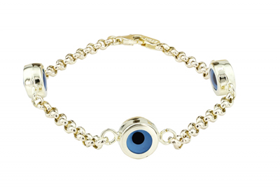 Kapalı Oynak Göz Motifli Bileklik