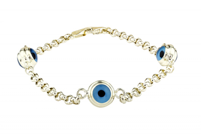 Oynak Göz Motifli Bileklik