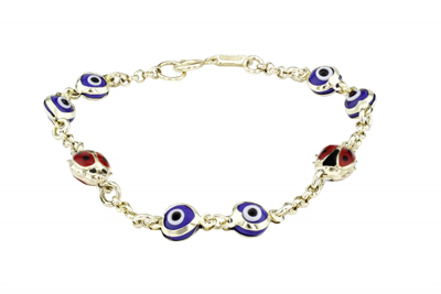 Tepagöz ve Uğurböceği Bileklik