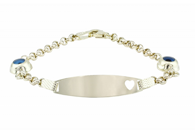 Plakalı Oynak Göz  Bileklik