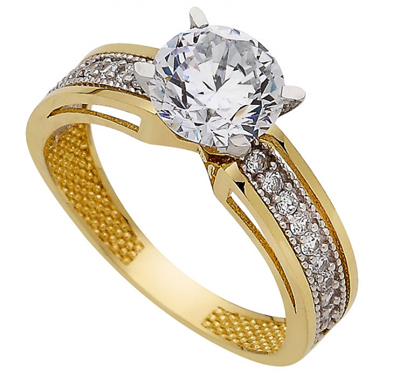 Tektaş Altın Yüzük