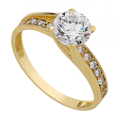 Tektaş Altın Yüzük