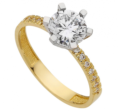 Tektaş Altın Yüzük