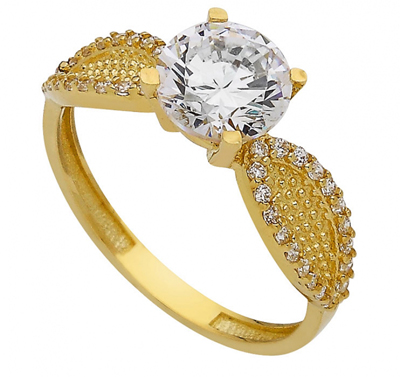 Tektaş Altın Yüzük