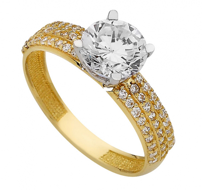 Tektaş Altın Yüzük