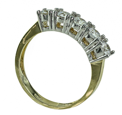 Swarovski Beştaş Altın Yüzük