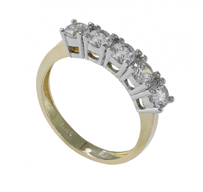 Altın Beştaş Yüzük