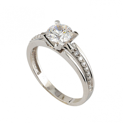 Altın Tektaş Yüzük