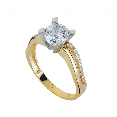 Swarovski Altın Tektaş