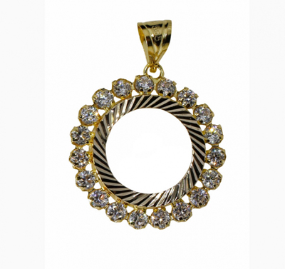 Ziynet Altın Çerçeve Kolye