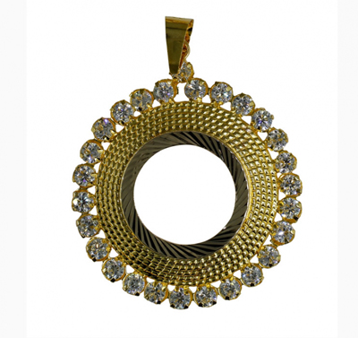 Ziynet Altın Çerçeve Kolye