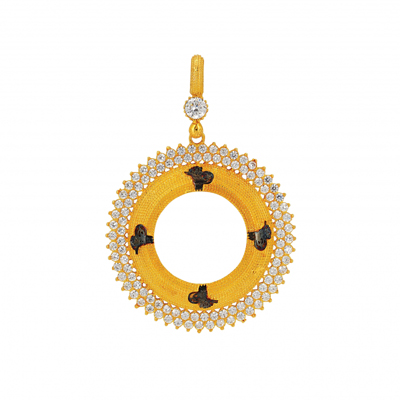 Tuğralı Çeyrek Altın Çerçevesi