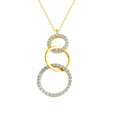 Daireler Altın Kolye